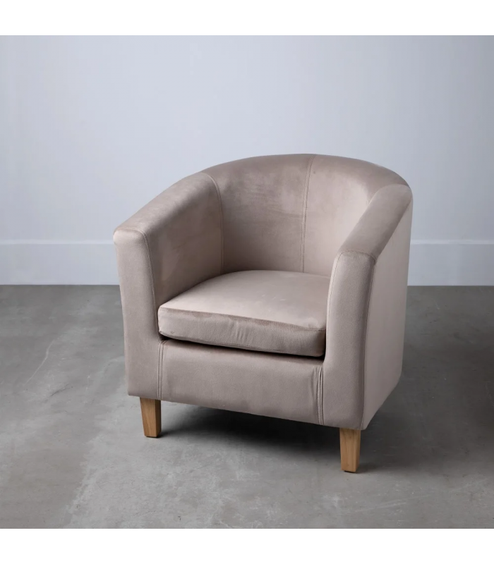 Fauteuil Clubby Taupe HØGEN