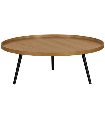 Table base Mesa bois de xxl naturel 36xø100cm