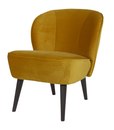 Fauteuil Sara Ocre