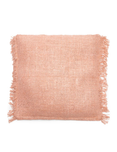 Housse de coussin De Oh My Gee - Rose saumon - 60x60