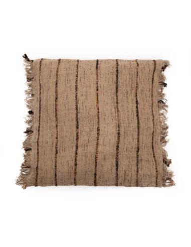 Housse de coussin Oh My Gee - Beige Noir - 60x60