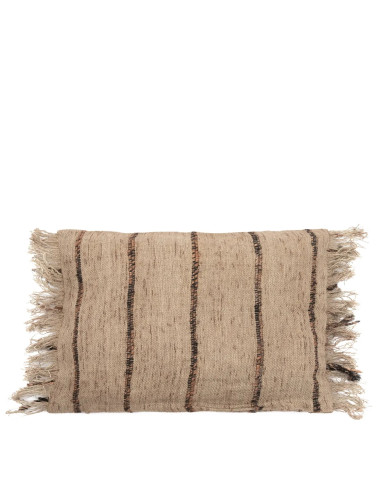 Housse de coussin Oh My Gee - Beige Noir - 30x50