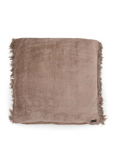 Housse de coussin Oh My Gee - Velours béton - 60x60