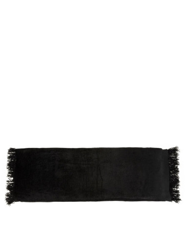 Housse de coussin Oh My Gee - Velours noir - 35x100