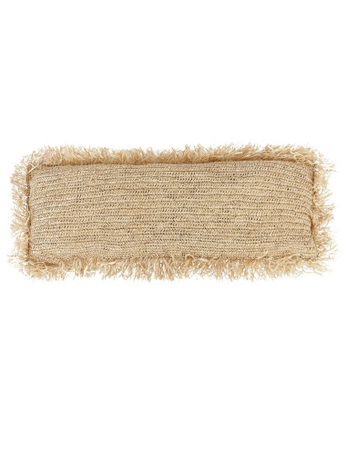 Le coussin en raphia - Naturel - 35x100