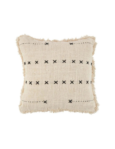 La housse de coussin French Kiss - Noir naturel