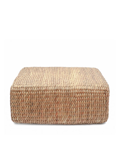 Pouf jacinthe - Naturel - M