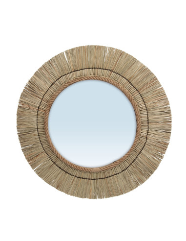 Miroir St Barth - Naturel