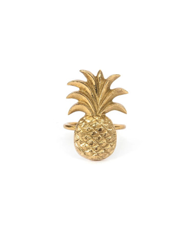 Le porte-serviettes Ananas - Or