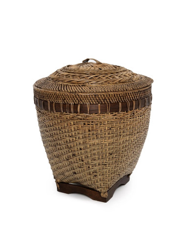 Le Panier Colonial Storage - Naturel Marron - M