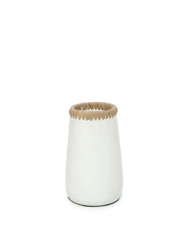 Vase Sneaky - Blanc Naturel - S