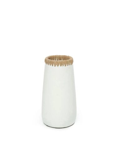 Vase Sneaky - Blanc Naturel - M