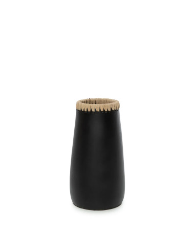 Vase Sneaky - Noir Naturel - M