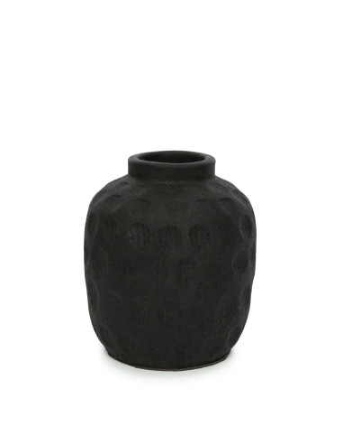 Le vase Trendy - noir - M