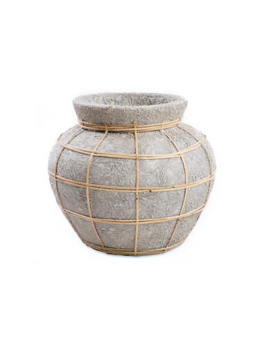 vase Belly - Beton Naturel - M