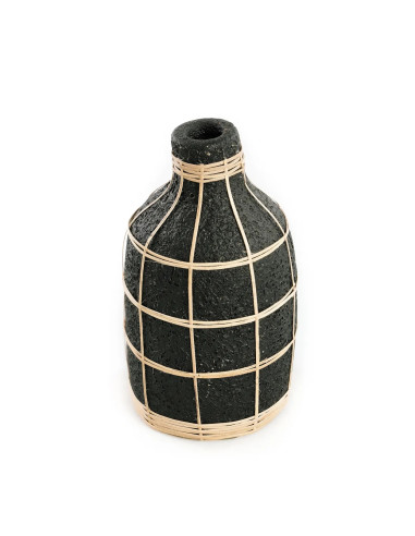 Vase Whoopy - Noir Naturel - L