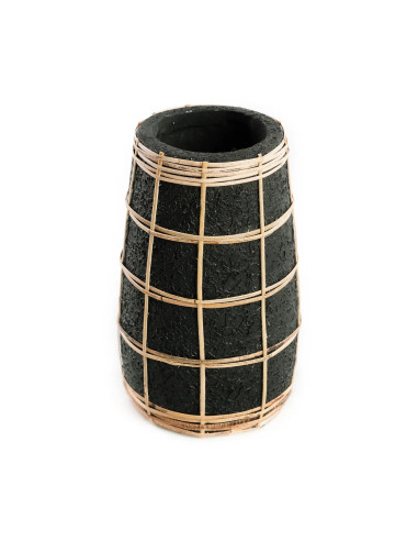 Vase Cutie - Noir Naturel - S