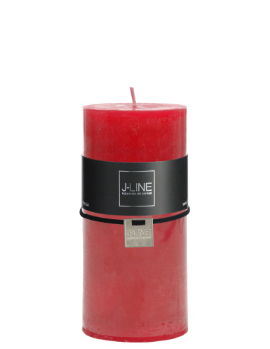 Bougie cylindrique Fuchsia L -72H de la ligne J