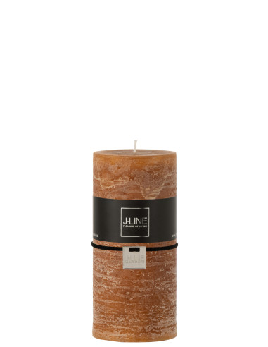 Bougie cylindrique Caramel L70h