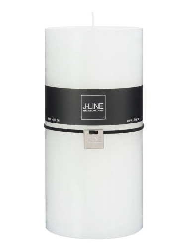 Bougie cylindrique blanche XXL-140H