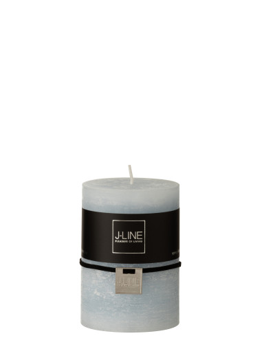 Bougie cylindrique bleu clair M42h