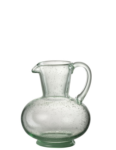 Carafe Balle Verre Vert Clair