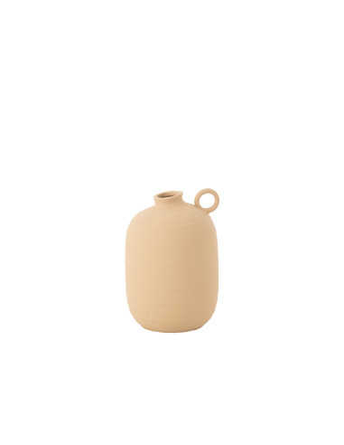 Vase Cassia Étroit Argile Beige Petit