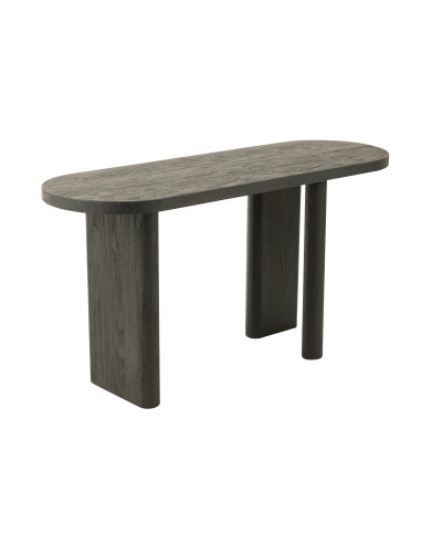 Table en bois de teck noirJ-Line