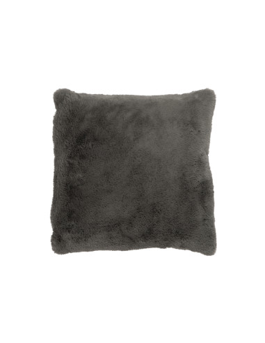 Coussin mignon en polyester gris foncéJ-Line