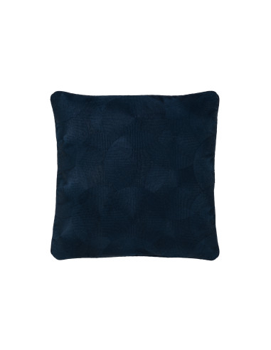 Coussin en tissu bleu NapoliJ-Line