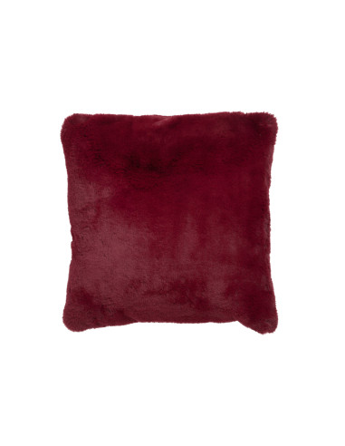 Coussin mignon en polyester rougeJ-Line