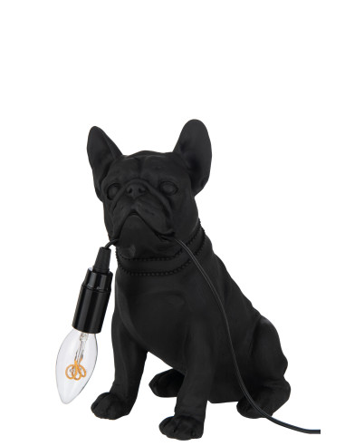 Lampe Bulldog Poly NoirJ-Line