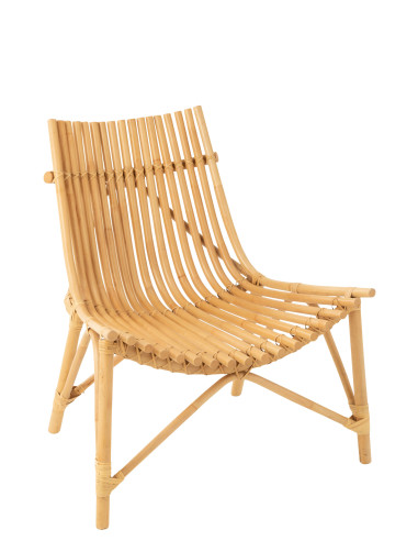 Chaise en rotin naturelJ-Line