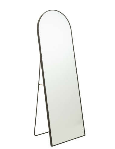 Miroir sur pied arrondi Gl/Met BlJ-Line