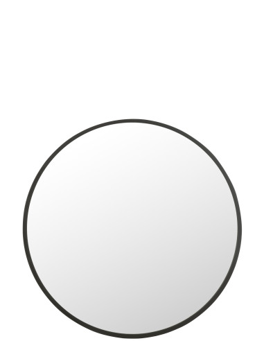 Miroir rond noir mat extra largeJ-Line