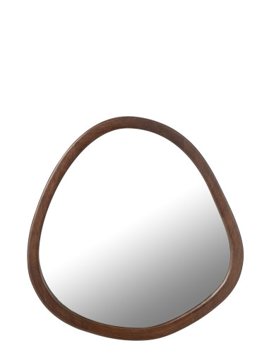 Miroir Whisper en bois de manguier/MDF Marron GrandJ-Line