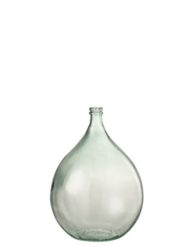 Vase en verre transparent LisbonneJ-Line