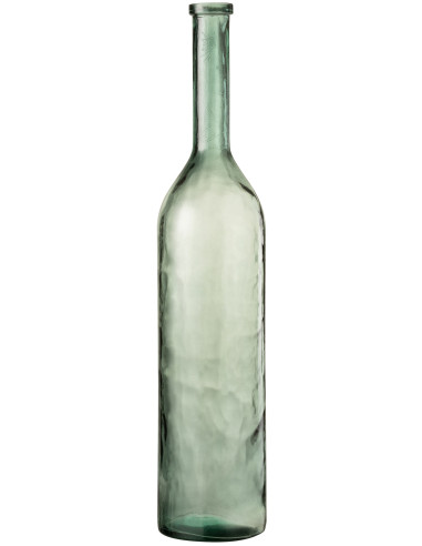 Vase Cancun en verre vert grandJ-Line