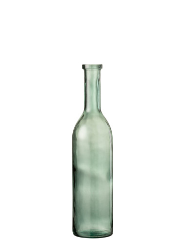 Vase Cancun en verre vert petitJ-Line