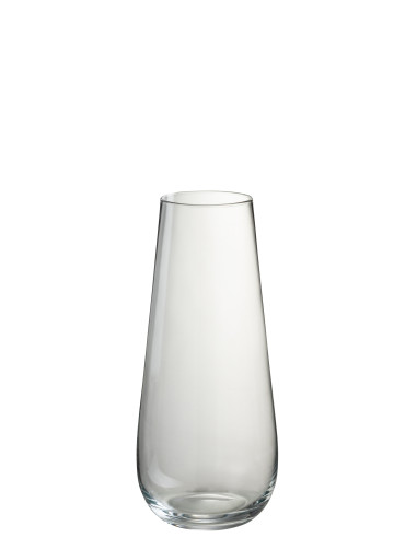 Vase en verre transparent Lyna petitJ-Line