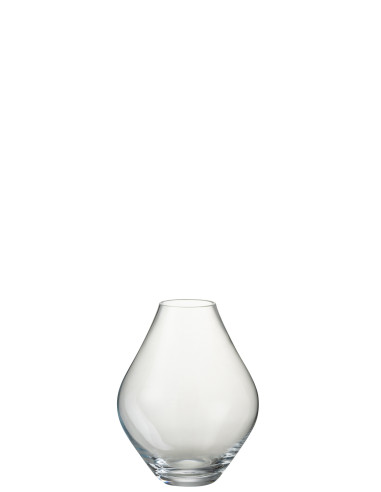 Vase en verre transparent petit AbbyJ-Line