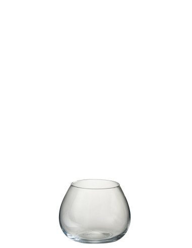 Vase en verre transparent petitJ-Line