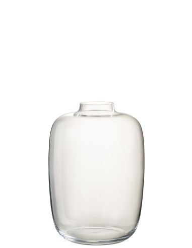 Vase Cleo en verre transparent petitJ-Line