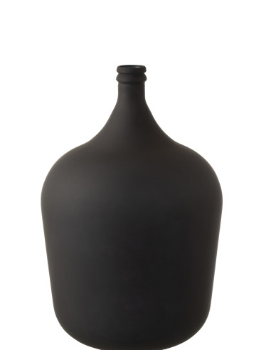 Vase Carafe Verre Noir MatJ-Line