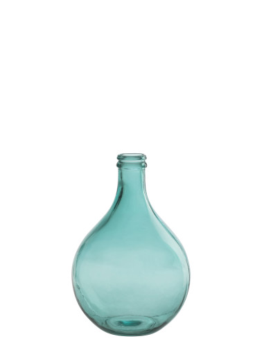 Vase Lisbonne en verre Aqua petitJ-Line