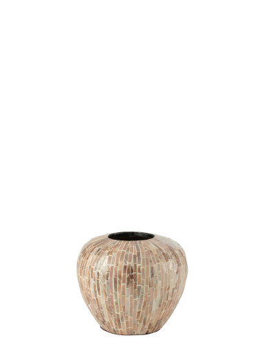 Vase Nuye Coquilles de balles / Bambou BeigeJ-Line