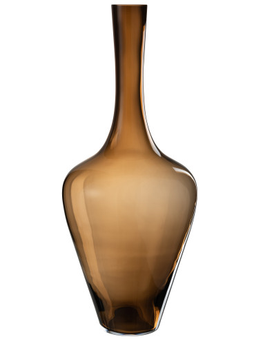 Vase Joni en verre ambre grandJ-Line