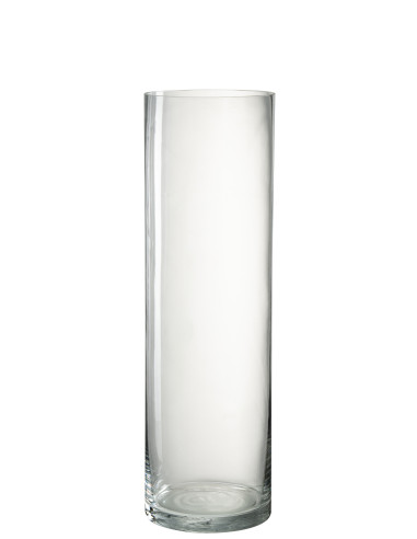 Vase cylindre en verre transparent EcaJ-Line