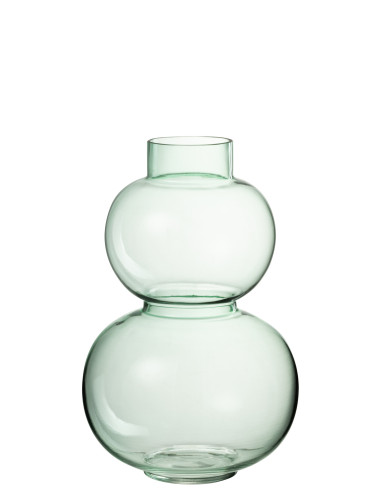 Vase Globes Verre Vert PetitJ-Line