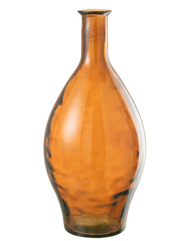 Vase en verre marron hautJ-Line